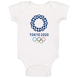 Tokyo 2020 Olympics Symbol Logo Baby One Piece