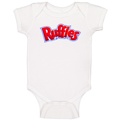 Ruffles Most Popular Potato Chip Brand Snack Food Lovers Baby One Piece Ruffles Most Popular Potato Chip Brand Snack Food Lovers Baby One Piece