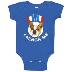 French Me Fun French Bulldog Baby One Piece French Me Fun French Bulldog Baby One Piece