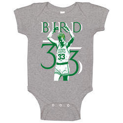 Larry Bird 33 Basketball Baby One Piece