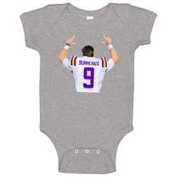 Joe Burrow Burreaux Quarterback Lsu Football Fan Baby One Piece Joe Burrow Burreaux Quarterback Lsu Football Fan Baby One Piece