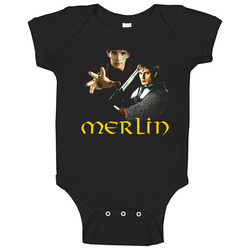 Merlin Fantasy Adventure Classic Baby One Piece Merlin Fantasy Adventure Classic Baby One Piece