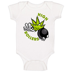 High Rollers Bowling Team Baby One Piece High Rollers Bowling Team Baby One Piece