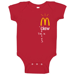 Mcdonalds Crew Cactus Jack Celeb Collaboration Food Baby One Piece Mcdonalds Crew Cactus Jack Celeb Collaboration Food Baby One Piece