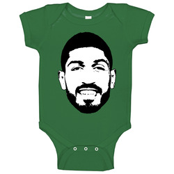 Enes Kanter Boston Basketball Big Head Baby One Piece