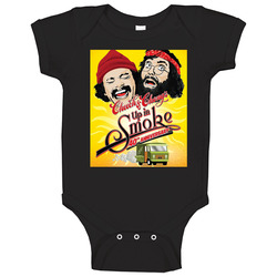 Cheech And Chong Up In Smoke 40th Anniversary Stoner Movie Baby One Piece Cheech And Chong Up In Smoke 40th Anniversary Stoner Movie Baby One Piece