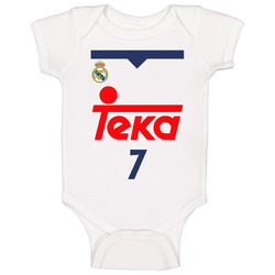 Luka Doncic Real Madrid 7 Teka Basketball Fan Baby One Piece