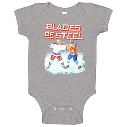 Blades Of Steel Hockey Video Game Nes Baby One Piece Blades Of Steel Hockey Video Game Nes Baby One Piece
