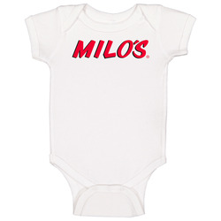 Milo's Best Southern Restaurants Fan Baby One Piece Milo's Best Southern Restaurants Fan Baby One Piece
