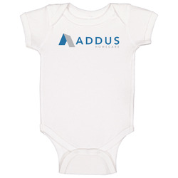 Addus Homecare Corporation Nasdaq Company Logo Employee Fan Baby One Piece Addus Homecare Corporation Nasdaq Company Logo Employee Fan Baby One Piece