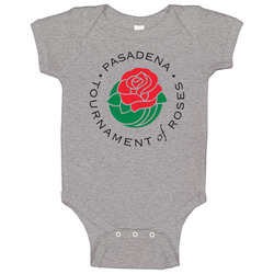 Pasadena California Tournament Of Roses City Flower Event Logo Baseball Raglan Baby One Piece Pasadena California Tournament Of Roses City Flower Event Logo Baseball Raglan Baby One Piece
