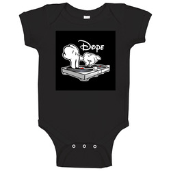 Dj Mickey Mouse Dope Graphic Tee Gildan 100 % Cotton Baby One Piece Dj Mickey Mouse Dope Graphic Tee Gildan 100 % Cotton Baby One Piece