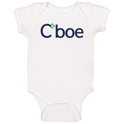 Cboe Global Markets Nasdaq Company Logo Employee Fan Baby One Piece Cboe Global Markets Nasdaq Company Logo Employee Fan Baby One Piece