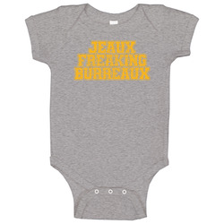 Jeaux Freaking Burreaux Vintage Joe Burrow Baby One Piece Jeaux Freaking Burreaux Vintage Joe Burrow Baby One Piece