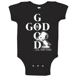 God Is Good Snoopy Baby One Piece God Is Good Snoopy Baby One Piece