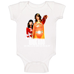 Electra Woman And Dyna Girl Baby One Piece