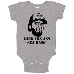 Dumb And Dumber Sea Bass Baby One Piece Dumb And Dumber Sea Bass Baby One Piece