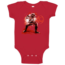 Team Fortress 2 Pyro Hadouken Video Game Baby One Piece