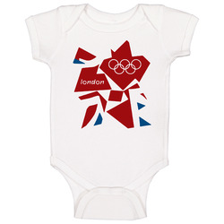 London 2012 Olympics Logo Baby One Piece London 2012 Olympics Logo Baby One Piece