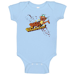 Willys Wonderland Blood Splatter Funny Nicholas Cage Baby One Piece