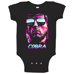 Cobra Sylvester Stallone 80s Baby One Piece Cobra Sylvester Stallone 80s Baby One Piece