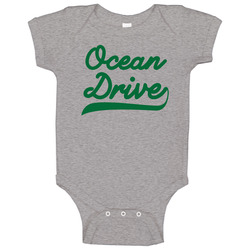 Ocean City Jason Kelce Ringer Baby One Piece Ocean City Jason Kelce Ringer Baby One Piece