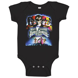 Mighty Morphin Power Rangers 90s Tv Show Baby One Piece Mighty Morphin Power Rangers 90s Tv Show Baby One Piece