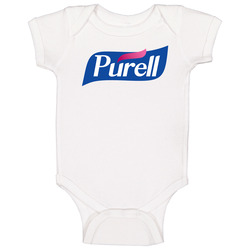 Purell Hand Sanitizer Logo Baby One Piece Purell Hand Sanitizer Logo Baby One Piece