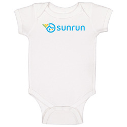 Sunrun Inc Nasdaq Company Logo Employee Fan Baby One Piece Sunrun Inc Nasdaq Company Logo Employee Fan Baby One Piece