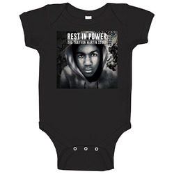 Rest In Power Trayvon Martin Story Movie Baby One Piece Rest In Power Trayvon Martin Story Movie Baby One Piece