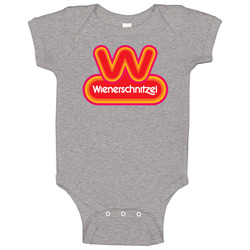 Wienerschnitzel Logo Baby One Piece Wienerschnitzel Logo Baby One Piece