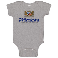 Weihenstephan Cool Coat Of Arms Beer Brewery Logo Baby One Piece