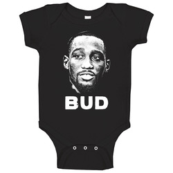Terence Crawford Bud Big Face Silhouette Boxing Fight Fan Baby One Piece