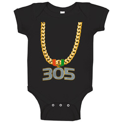 Miami Turnover Chain Baby One Piece Miami Turnover Chain Baby One Piece