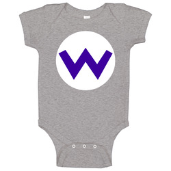 Wario Super Mario Cart Group Halloween Costume Baby One Piece