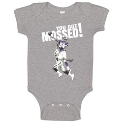 You Got Mossed Randy Moss Sports Analyst Minnesota Football Fan Baby One Piece You Got Mossed Randy Moss Sports Analyst Minnesota Football Fan Baby One Piece
