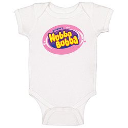 Hubba Bubba Chewing Gum Favorite Candy Baby One Piece Hubba Bubba Chewing Gum Favorite Candy Baby One Piece