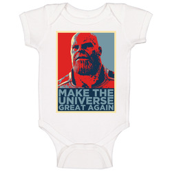 Thanos Make The Universe Great Again Hope Baby One Piece Thanos Make The Universe Great Again Hope Baby One Piece
