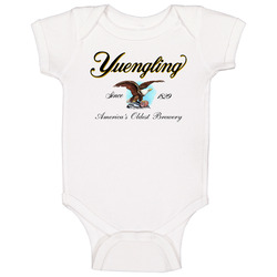 Yuengling Brewery Cool Eagle Beer Logo Baby One Piece Yuengling Brewery Cool Eagle Beer Logo Baby One Piece