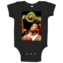 Julio Cesar Chavez Retro Boxing Fan Baby One Piece