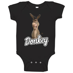 Donkey Shrek Best Movie Character Baby One Piece Donkey Shrek Best Movie Character Baby One Piece