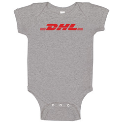 Dhl Delivery Courier Service Company Logo Baby One Piece Dhl Delivery Courier Service Company Logo Baby One Piece