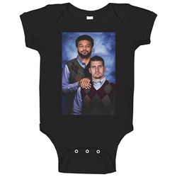 Nikola Jokic Jamal Murray Step Brothers Parody Baby One Piece Nikola Jokic Jamal Murray Step Brothers Parody Baby One Piece