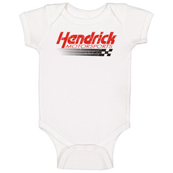 Hendrick Motorsports Automobile Car Truck Motorcycle Auto Parts Cool Distressed Style Brand Logo Emblem Baby One Piece