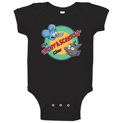 The Itchy And Scratchy Show Baby One Piece The Itchy And Scratchy Show Baby One Piece