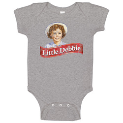 Little Debbie Baked Goods Sweets Snacks Foodie Food Fan Worn Look Vintage Unisex Baby One Piece Little Debbie Baked Goods Sweets Snacks Foodie Food Fan Worn Look Vintage Unisex Baby One Piece