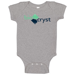 Biocryst Pharmaceuticals Nasdaq Company Logo Employee Fan Raglan Baby One Piece Biocryst Pharmaceuticals Nasdaq Company Logo Employee Fan Raglan Baby One Piece