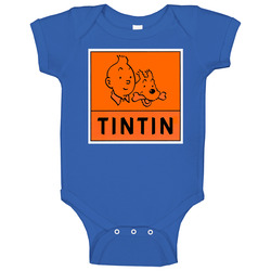 Tintin Cartoon Comic Baby One Piece Tintin Cartoon Comic Baby One Piece