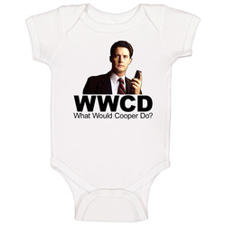 Agent Dale Cooper Twin Peaks Baby One Piece Agent Dale Cooper Twin Peaks Baby One Piece