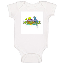 Jimmy Buffetts Margaritaville Favourite Food Holiday Ornament Baby One Piece Jimmy Buffetts Margaritaville Favourite Food Holiday Ornament Baby One Piece